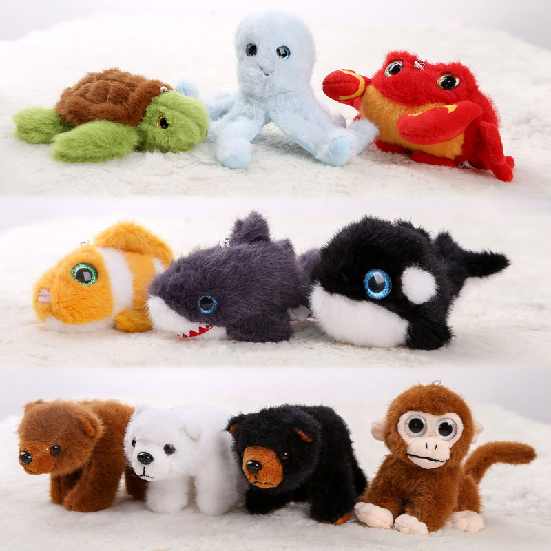 Cute Sea Animal Turtle Octopus Doll Plush Toy Whale Crab Doll Girl Comfort Doll Cute Sea Animal Turtle Octopus Doll Plush Toy Whale Crab Doll Girl Comfort Doll