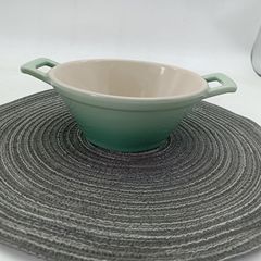 Le Creuset cool color stoneware French cooking bowl ramen bowl double-eared soup bowl vegetable plate salad bowl household tableware