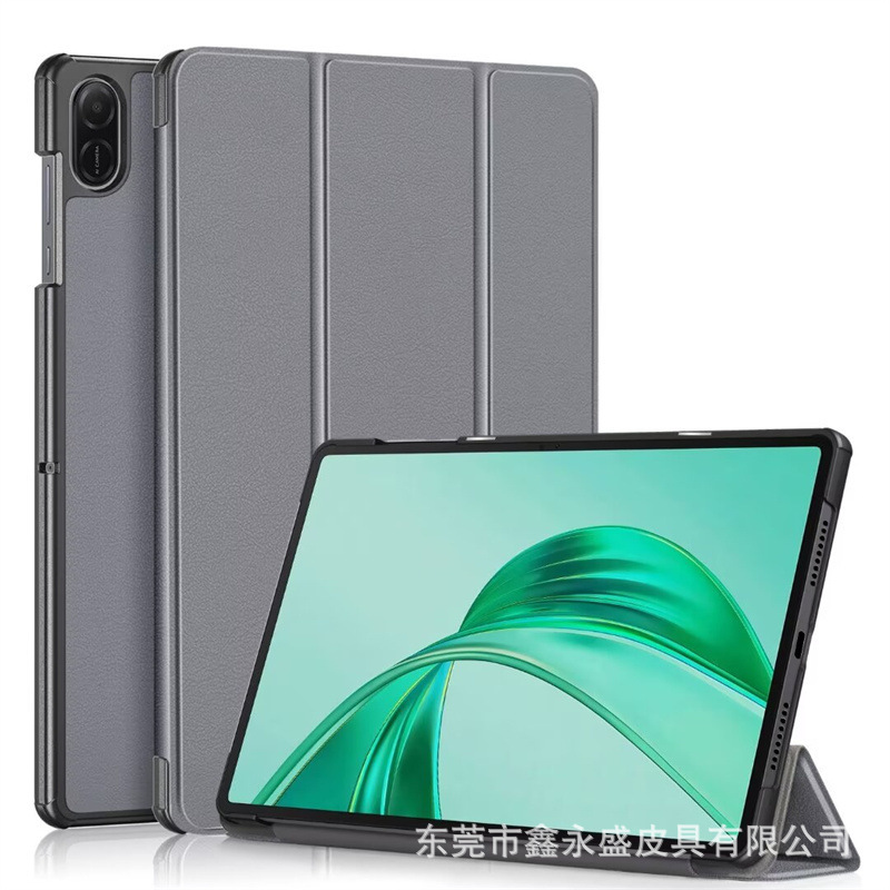 Honor PadX8a 11-inch Tablet Case Trifold Caster Stand Hard Case