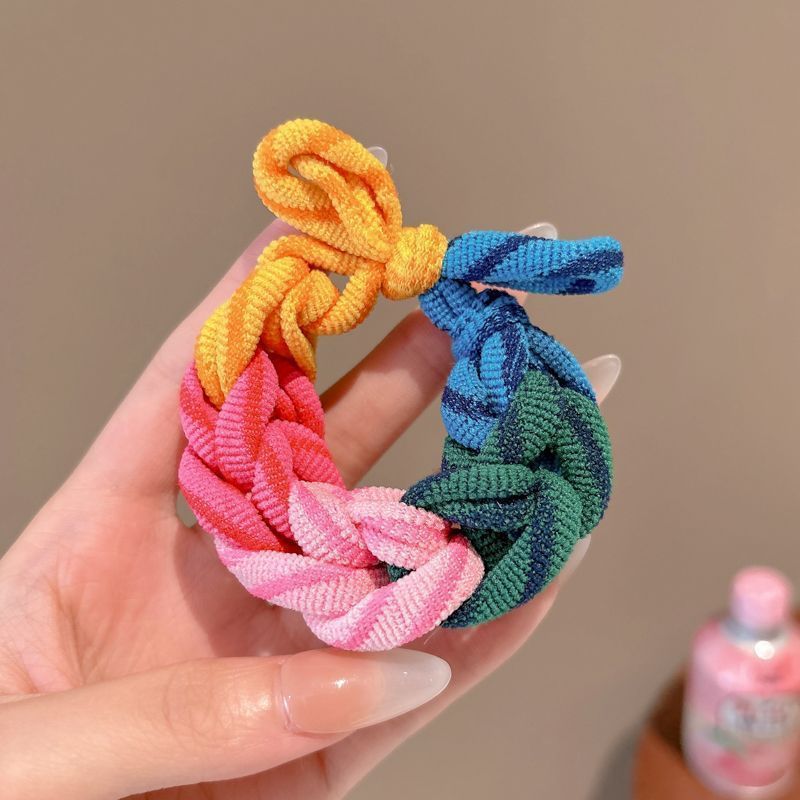 Perlas de terciopelo de alta sensación, anillo de cabello de intestino grande, temperamento femenino elegante, cuerda de cabello de cola de caballo baja, cuerda de cabello de alta elasticidad no dañada