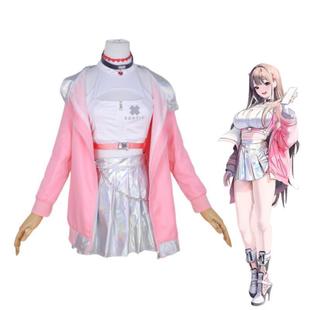Man Research Society Viper cos NIKKE Victory Goddess cosplay suit Pink Secondary Game Animation