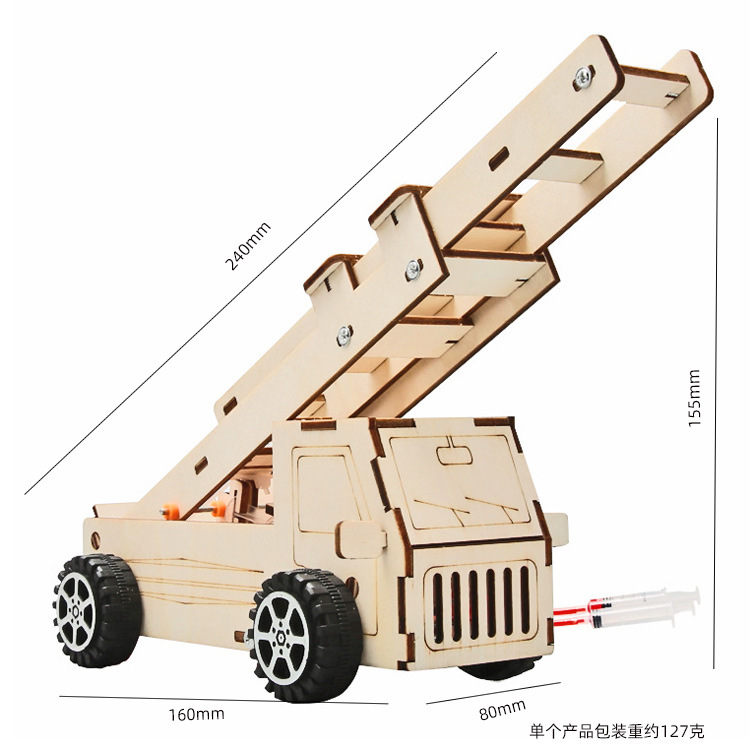 Estudiante de escuela primaria Ciencia y Tecnología pequeña producción niños creativo bricolaje experimento de Física Ciencia material didáctico hecho a mano vapor educación