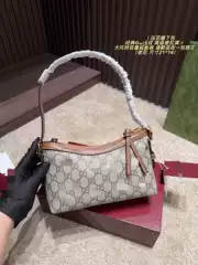 25 New g Women's Bags Emblem Series Small Shoulder Bag Armpit Bag Single Shoulder Crossbody Bag Drop Shipping