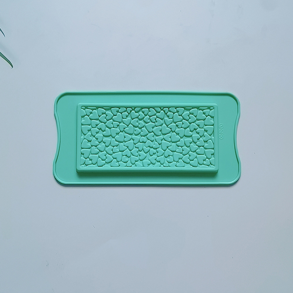 456 pastel de amor chocolate molde de gel de silicona molde de pan herramientas de horneado