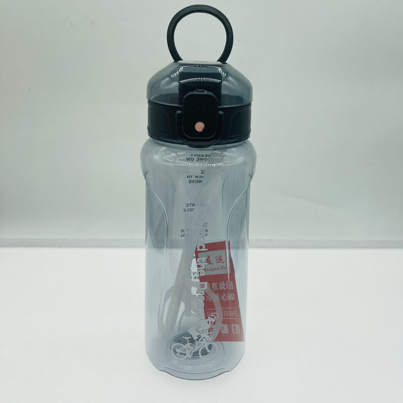 Youyun 0338 nueva escala deportes al aire libre al por mayor taza de agua portátil 1000ml taza de plástico grande taza de Estudiante