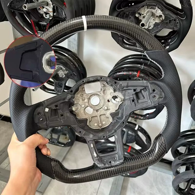 wheel is suitable for: Steering wheel - carbon-fiber-white-without-holes