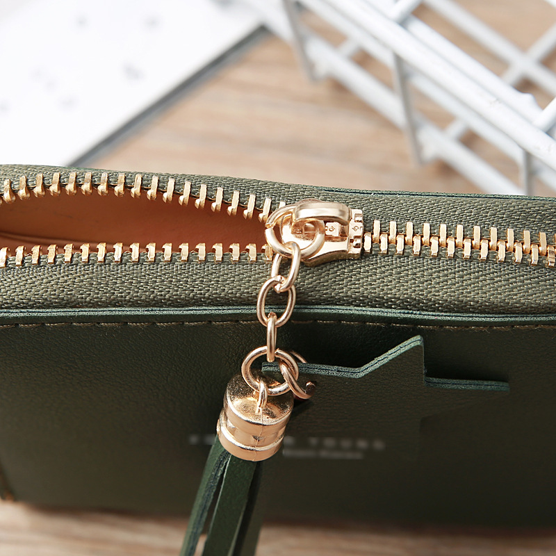 Fashion Short Printing Tassel Wallet Wholesale display picture 8