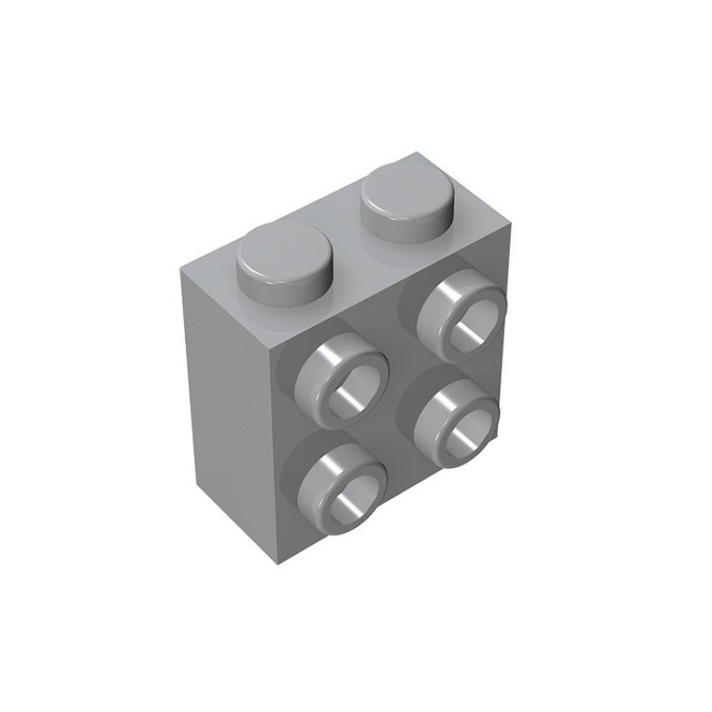【100 Grams】Cross-Border Compatible 22885 Domestic Small Particle Building Blocks 1X2X1.66 Single Side with Four Raised Dots Moc