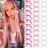 Fuchsia white set, 30 pieces