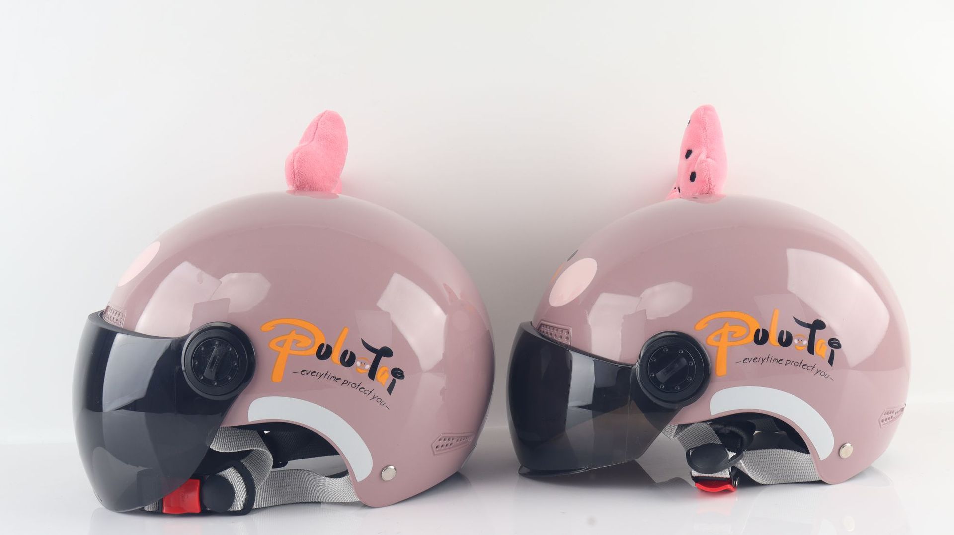 Helmet for Electric Vehicles 3C Summer Helmet Class a Parent-Child Helmet Children's Helmet Cartoon Cute Adult Motorcycle Helmet for Women