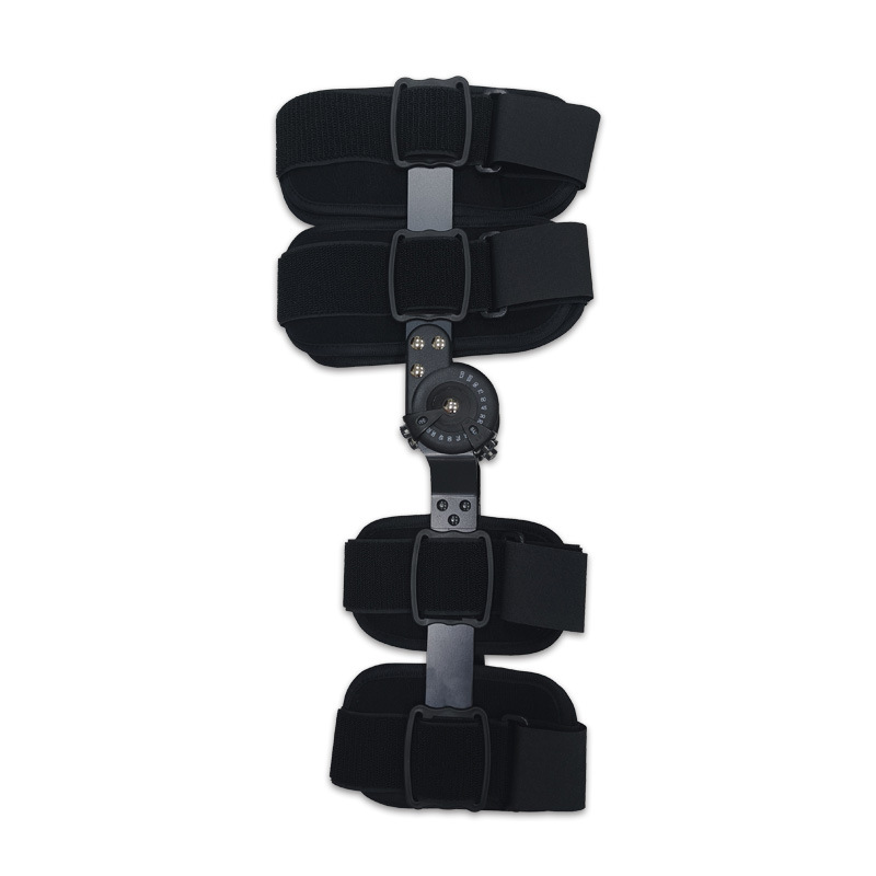 Soporte de Fijación para Rodilla Ajustable de Poliéster para Masaje Sanitario