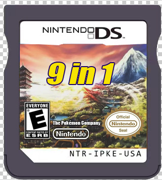 3DS NDS thẻ trò chơi kết hợp thẻ 208 trong 1 thẻ kết hợp NDS NDS cassette 482 IN1 510 4300
