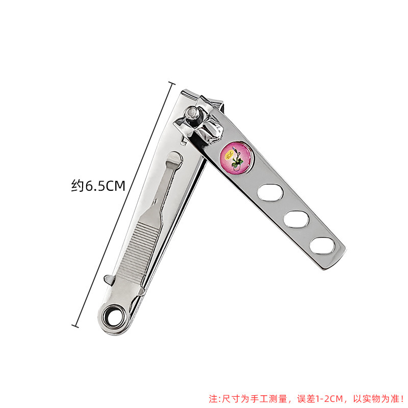 爪切りセット、耳かき、斜めキーホルダーペンダント、家庭用ポータブルマニキュア、マニキュア、耳かきツール|undefined