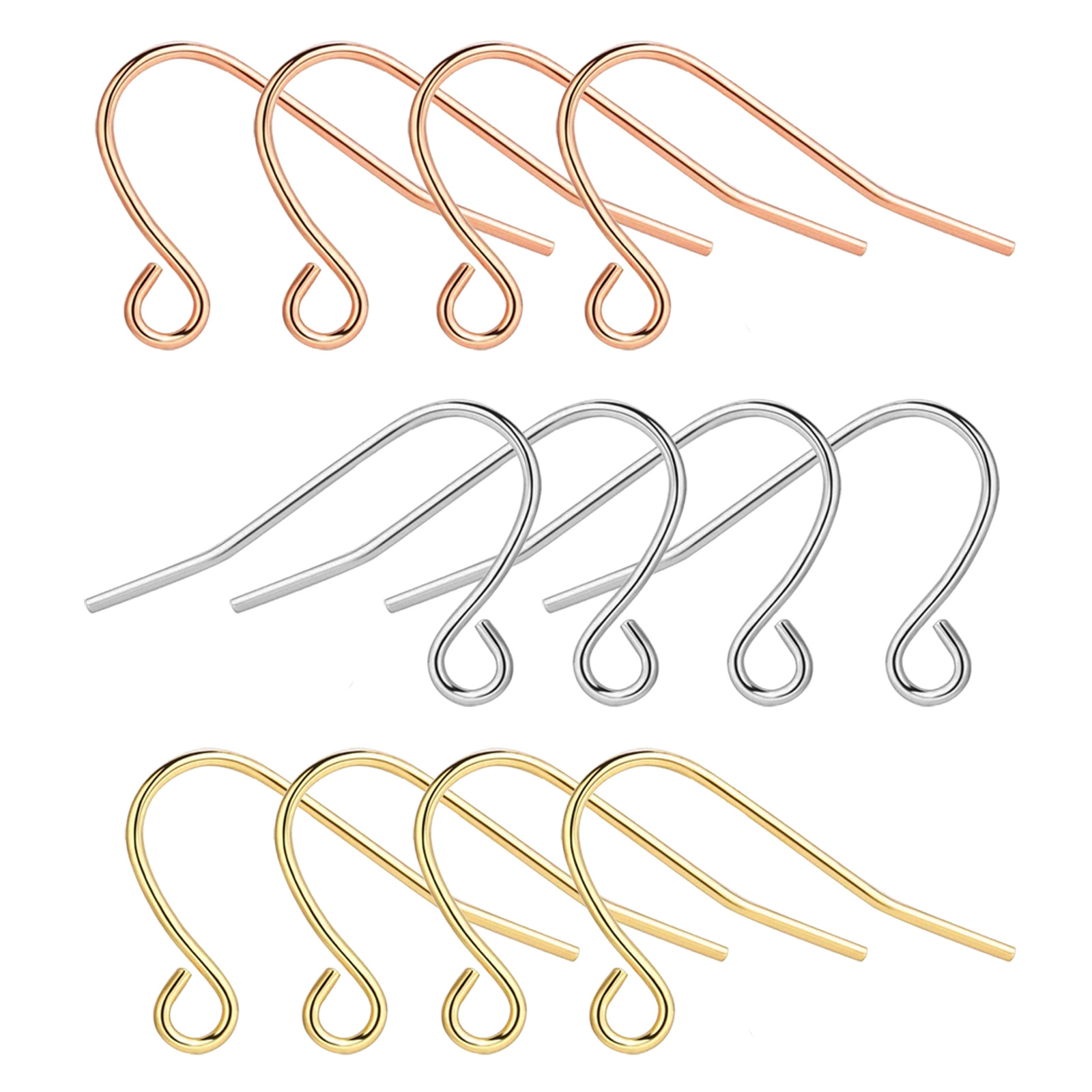 冷淡风个性简约九字耳钩套装珍珠9字耳勾耳饰diy手工配件材料2025