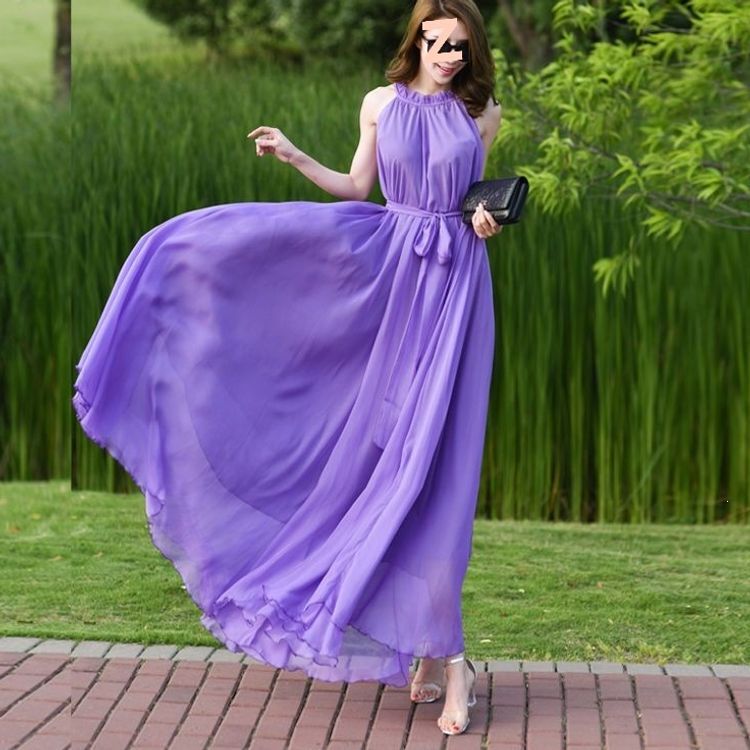 Bohemian Beach Dress for Women, Extra-Long, Elegant and Flowing Chiffon Maxi Dress, Summer Ankle-Length, Super Fairy-Like Bohemian Beach Dress for Women, Extra-Long, Elegant and Flowing Chiffon Maxi Dress, Summer Ankle-Length, Super Fairy-Like