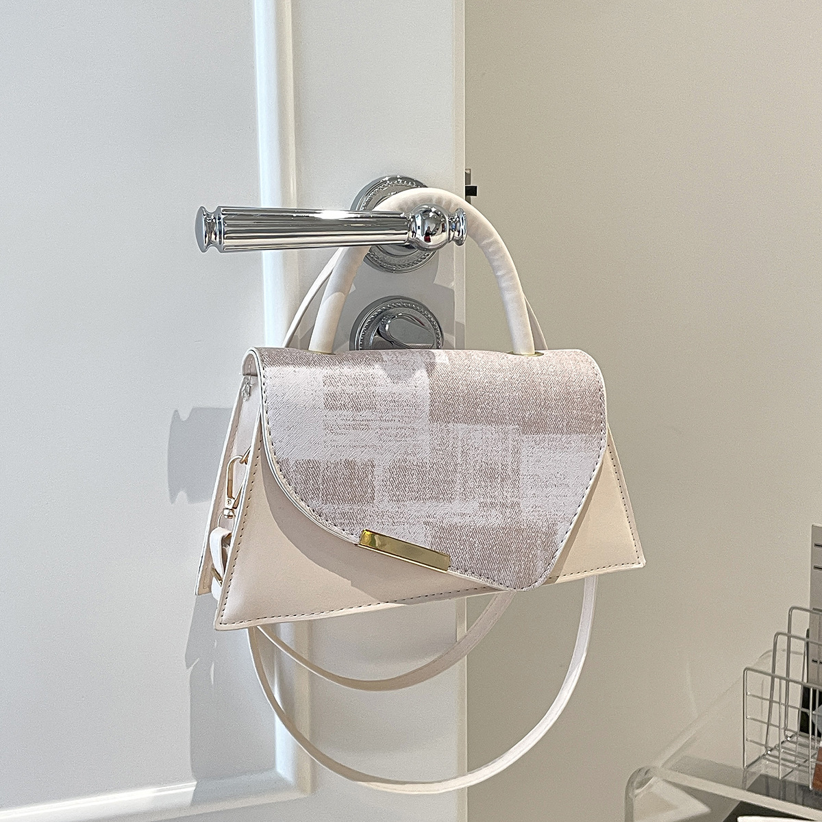 Casual nuevo estilo de moda retro estilo extranjero simple de hombro bolso de mujer textura de moda 2026 verano