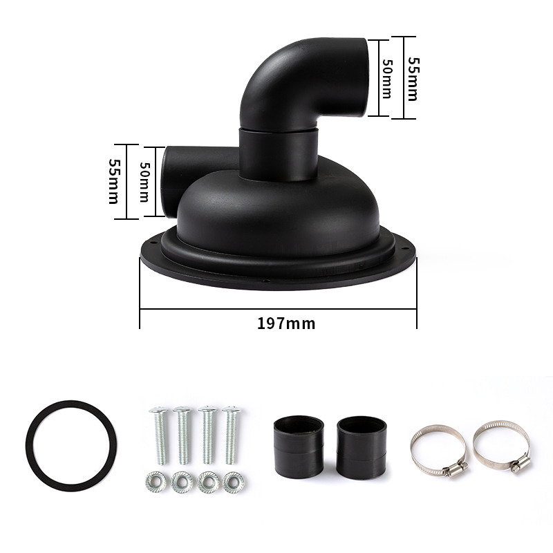 Colector de Polvo Ciclónico para Carpintería Filtro de Aspiradora DIY