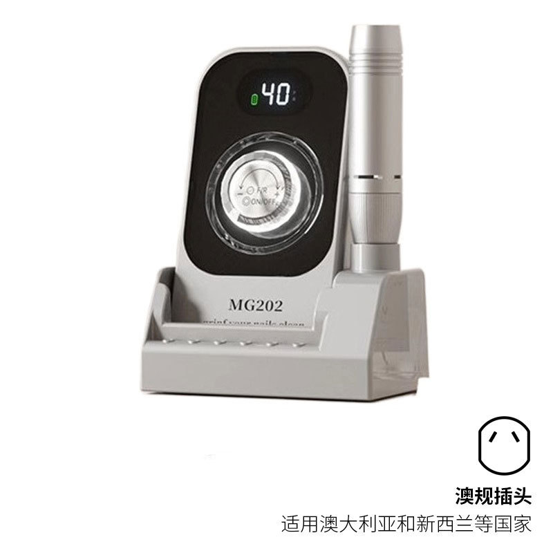 Botón de botón de pulido de uñas portátil, pulido de escritorio, herramienta de pulido de uñas, pulidora de uñas, eliminación profesional de uñas