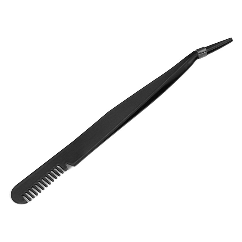 Manufacturer of Stainless Steel Comb Clips, Eyebrow Tweezers, Eyelash Curlers, Fine-Tipped Slanted Eyebrow Tweezers, Grafting Tweezers, and Bead Tweezers