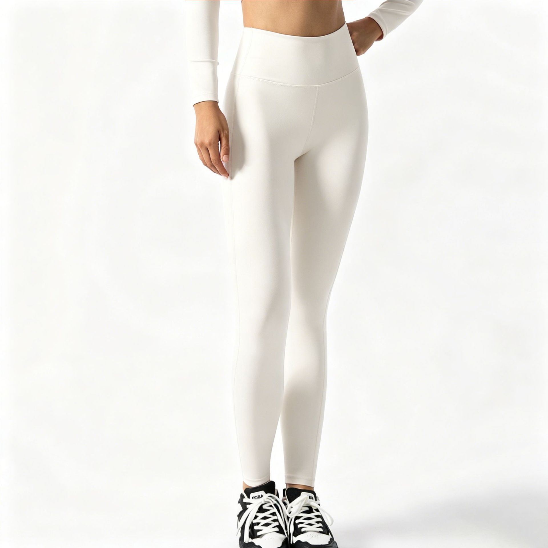 Pantalones blancos de arroz (casa plana)