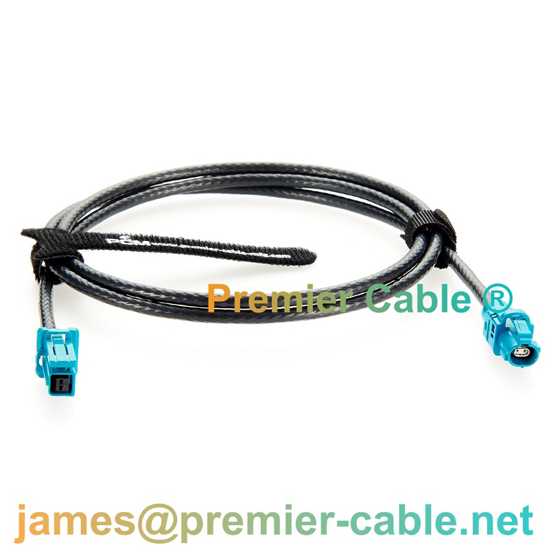 Rosenberg H-Mtd to Te Tyco Matenet Z Code Car Ethernet Conversion Cable for Vehicle Camera Rosenberg H-Mtd to Te Tyco Matenet Z Code Car Ethernet Conversion Cable for Vehicle Camera
