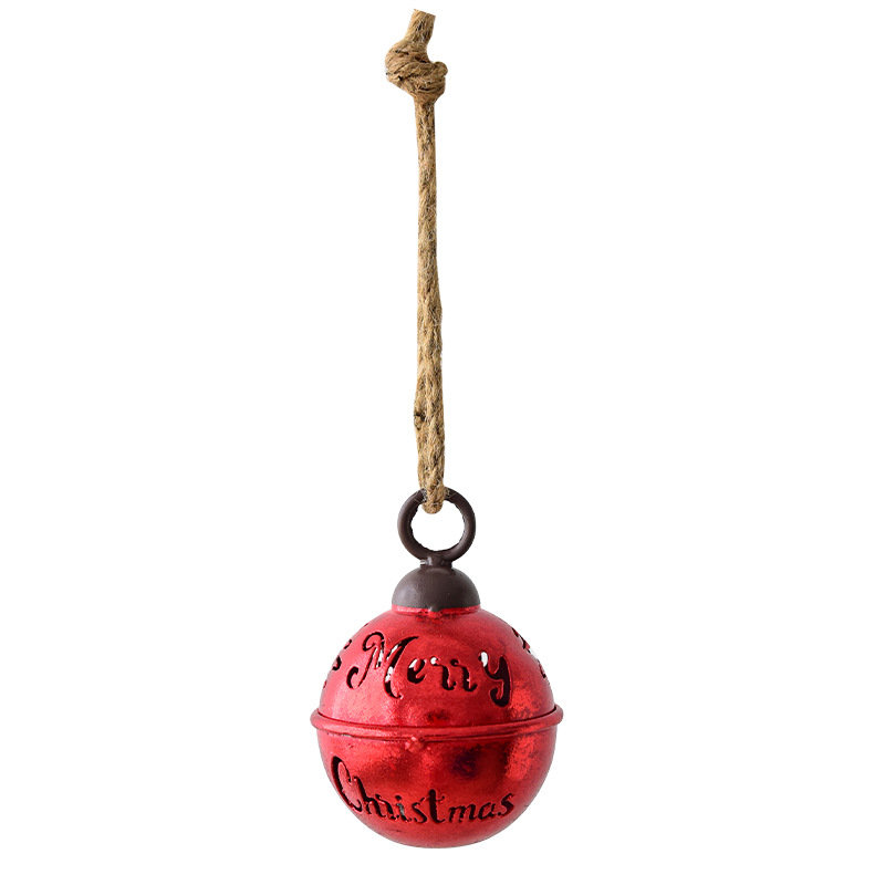 NUCH Iron Tree Pendant - Soundable Christmas Bell Decoration Scene Arrangement_voghion.com