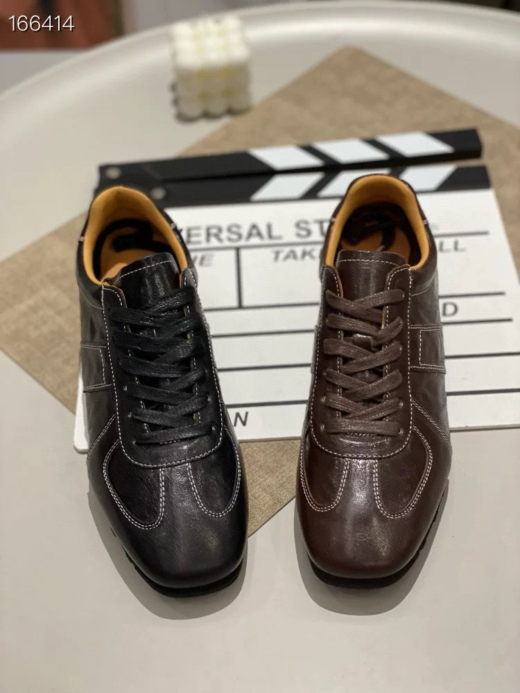 Giày sneaker nữ chunky đế dày da cừu tăng chiều cao 2025 — màu đen chi tiết 3