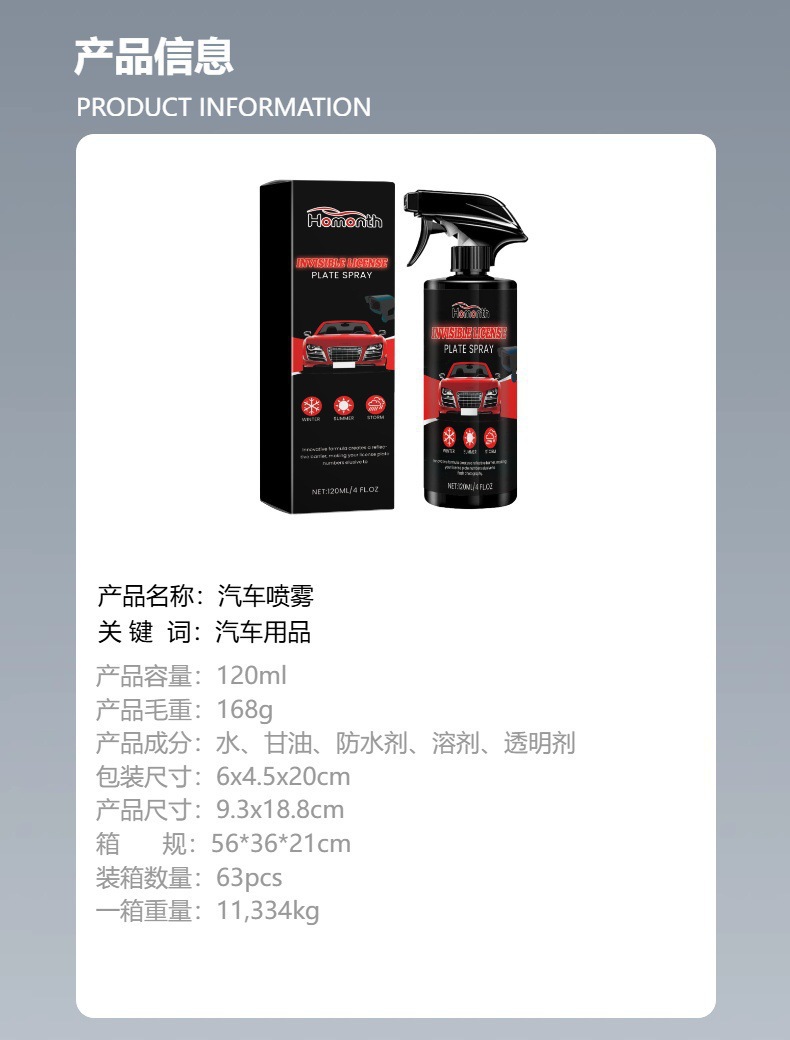 HOMONTH Car Spray Coating