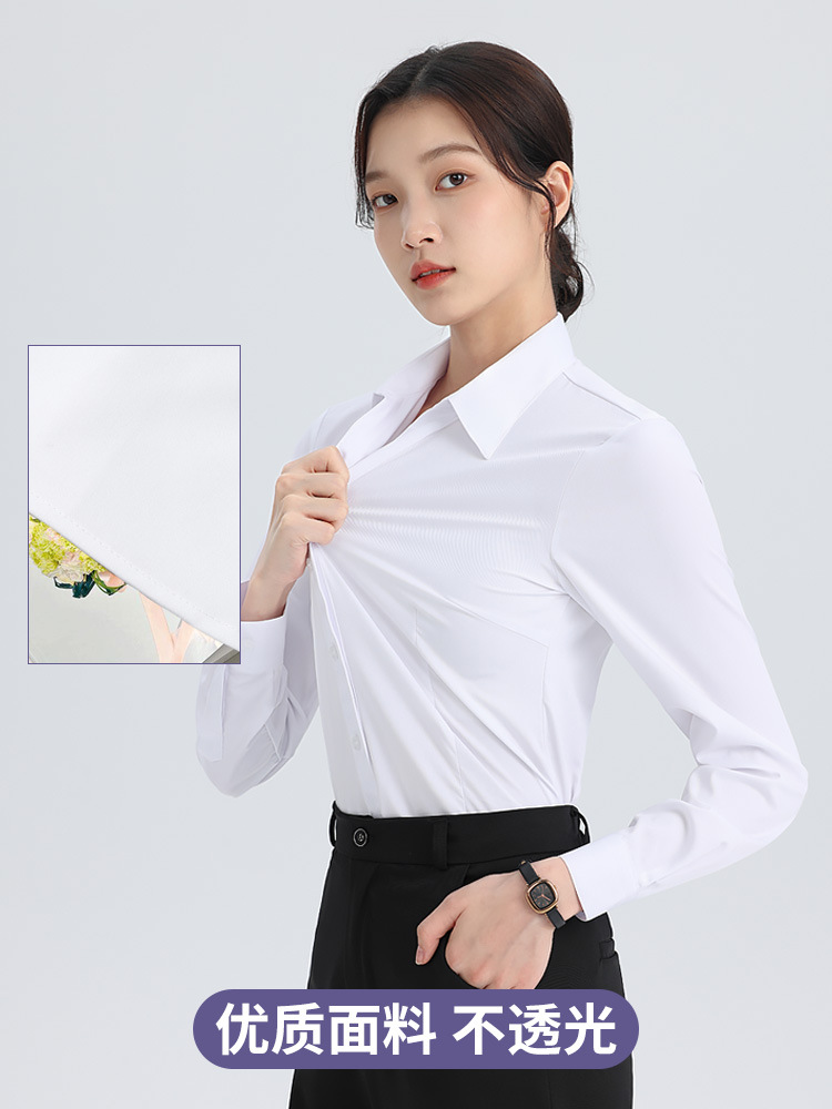 Professional autumn breathable shirt for work