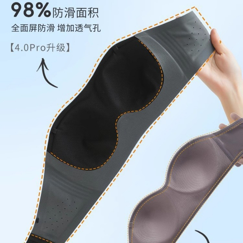 原版无肩带防滑防走光抹胸内衣小胸薄款无痕隐形透气裹胸文胸女|undefined