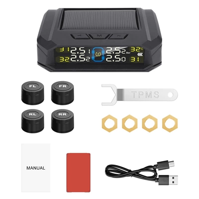 Tire pressure monitoring system wireless tire pressure monitoring foreign - external-chinese-voice