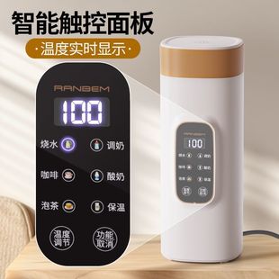 Portable Mini Electric Kettle Dormitory Aircraft High-Speed Rail Water Boiling Insulation Constant Temperature Water Cup Business Trip Electric Heating Cup