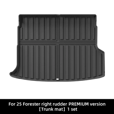 Modelə uyğun ayaqaltı, Forester Forester Car Mat - 25-types-of-subaru-forester-fuel-trunk-mats-right-hand-drivepremium-version