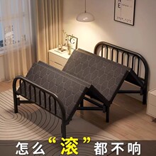 折叠床单人床家用成人简易床双人床1米2宿舍出租房硬板床铁床午休