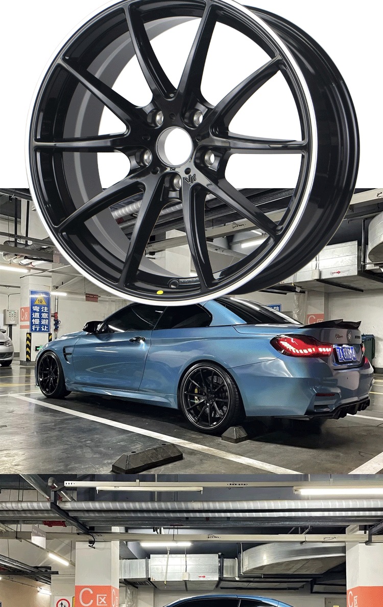 17-inch, 18-inch, 19-inch spun alloy wheels suitable for BMW 5 Series 525, modified 530, forged 3 Series, 7 Series, X1/1 Series, 320li