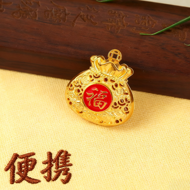黄铜葫芦招财乌龟好运葫芦日进斗金有福算盘百福缸钥匙扣配件批发|undefined