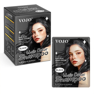 VOJO�羳ֲ������Ⱦ�l��25ml*10 Hair Color Shampoo�o��Ⱦ�l��
