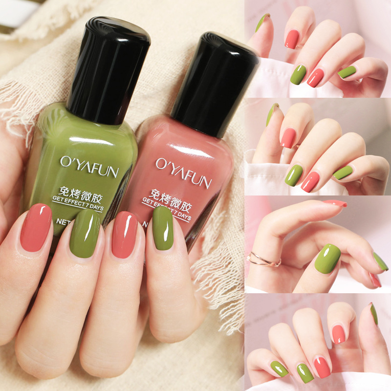 Encounter 15ml Nail Polish Set Waterproof No-Bake Micro Gel Non-Fading Glitter Quick-Dry Nail Polish Non-Peelable Encounter 15ml Nail Polish Set Waterproof No-Bake Micro Gel Non-Fading Glitter Quick-Dry Nail Polish Non-Peelable