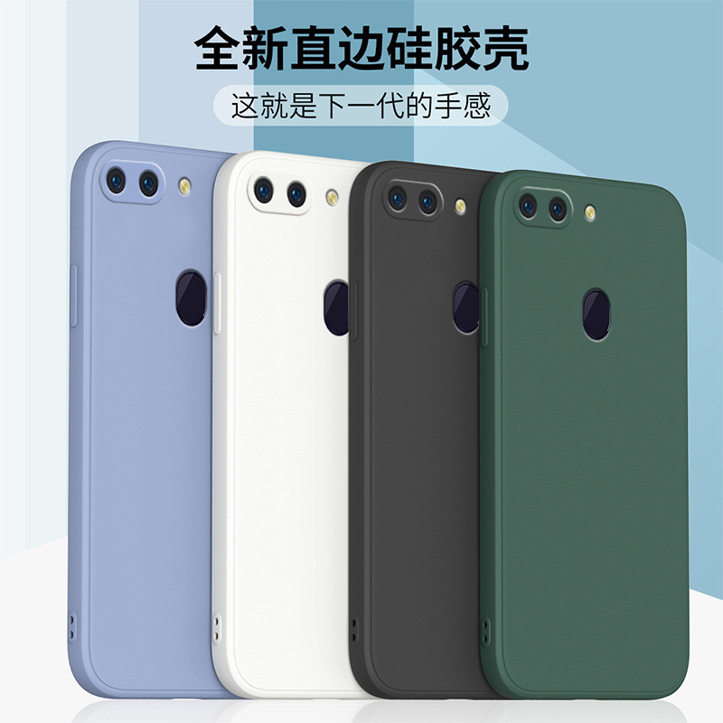 For oppor11s Phone Case Rsplus Protective Case Straight Edge Rubik's Cube Liquid Silicone RST Soft Case Mirror Mobile Phone For oppor11s Phone Case Rsplus Protective Case Straight Edge Rubik's Cube Liquid Silicone RST Soft Case Mirror Mobile Phone
