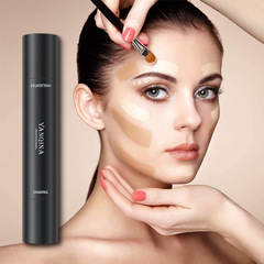 YANQINA Double-ended Highlighter Contouring Stick Dual-use Eye Shadow Pen for Crow's Feet, Contouring, and Nose Shadow, Small V-Shape Face, Cross-border European and American Beauty Cosmetic