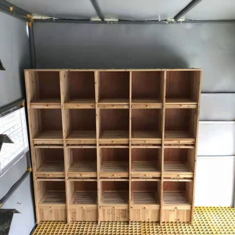 鳩組み合わせ鳩の巣箱競技鳩ケージ木製器具大型マッチングケージ無垢材種鳩調整|undefined