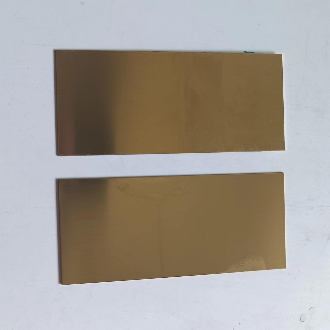 厂家直销 H62黄铜板 薄铜板 铜圆片 激光切割 加工打孔电镀镀金
