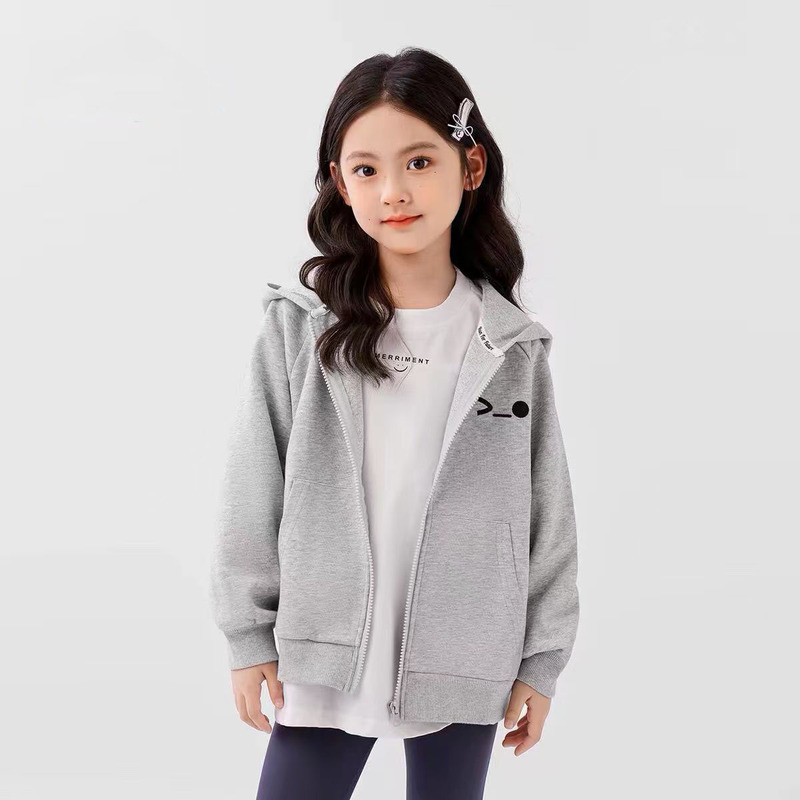 男童外套卫衣开衫女童春秋款2025新款女孩上衣儿童秋装连帽衫童装|undefined