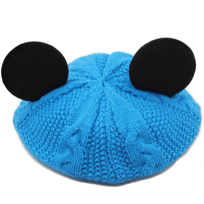 Mouse Ears Children's Knitted Woolen Hats display picture 2
