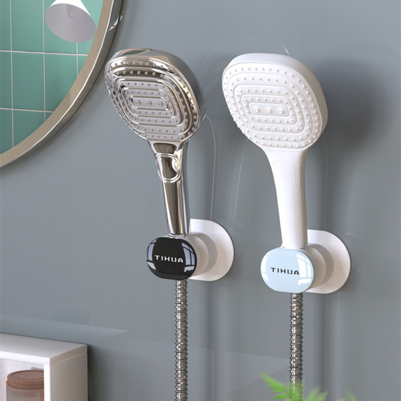 Bathroom punch-free shower head bracket adjustable shaking head shower universal fixed seat shower head bracket universal