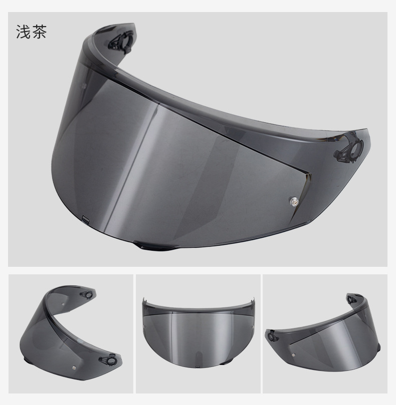 New K3 Motorcycle Helmet Lens Adapted to Upgraded E2206 K3 Helmet Lens Windproof Hd Accessories