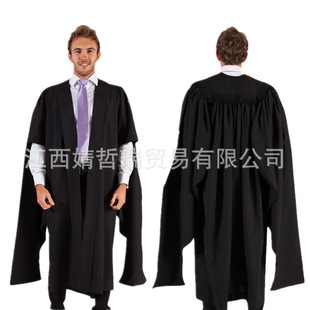 批发美式教授院士学位服 导师服 学士毕业礼服 量大从优-阿里巴巴