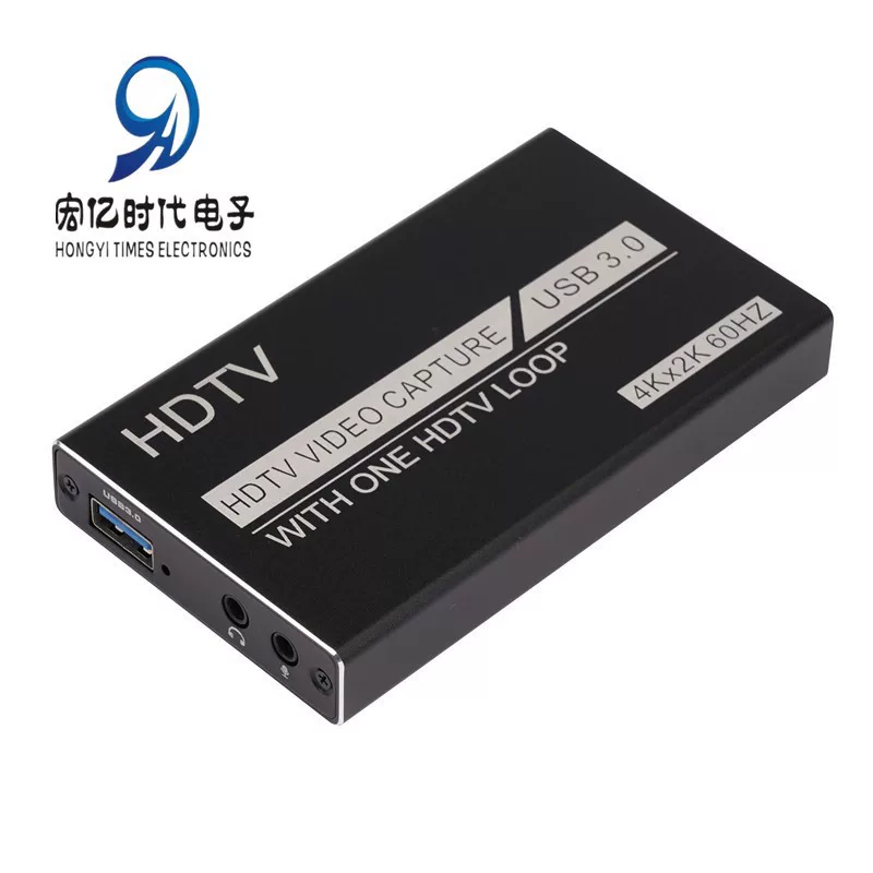 Карта видеозахвата USB3.0 4K HD HDMI для приставки/компьютера, трансляции игр, поддержка 60 кадров, поддержка YUY2