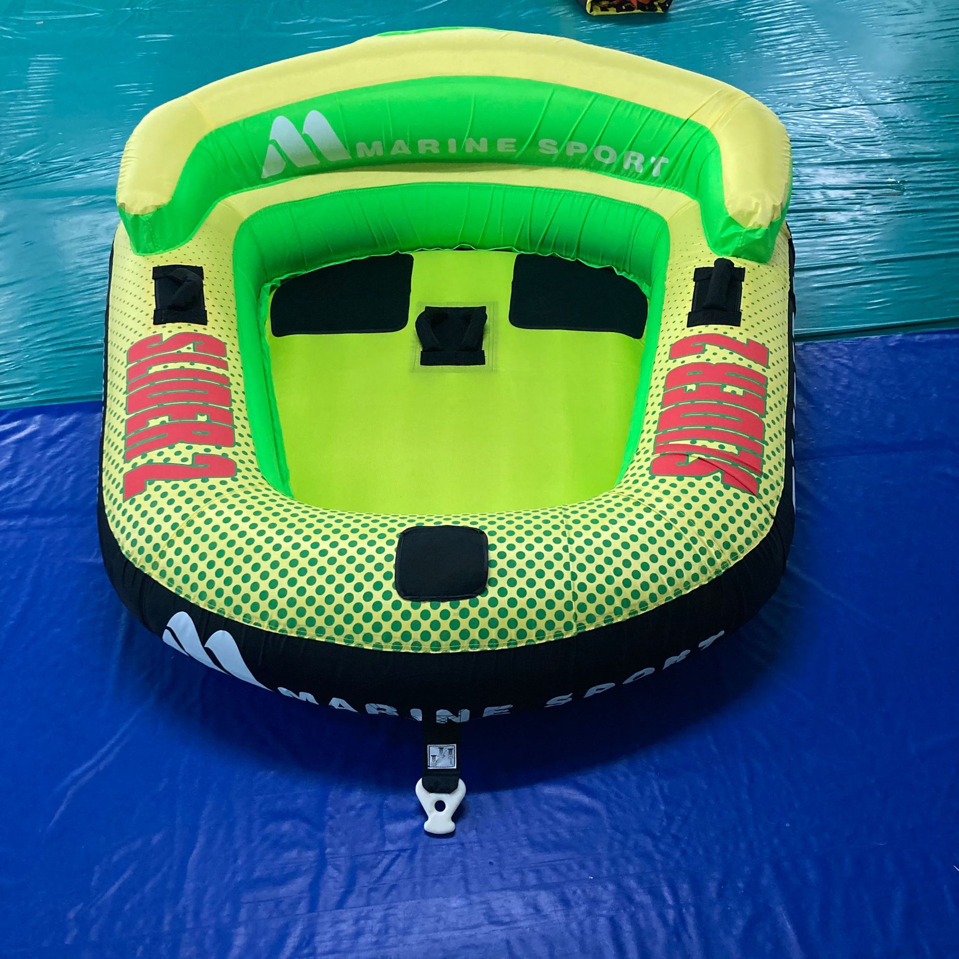 Fábrica de nuevo surf 3 personas agua anillo de remolque inflable lancha rápida tracción hovercraft inflable retroceso flotante