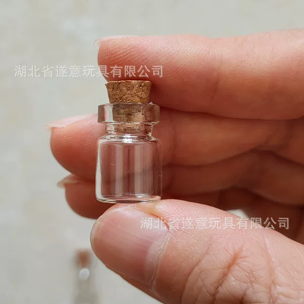 dollhouse dollhouse Mini Pocket Toy Accessories Artificial Scene Ornaments Miniature Glass Small Bottle